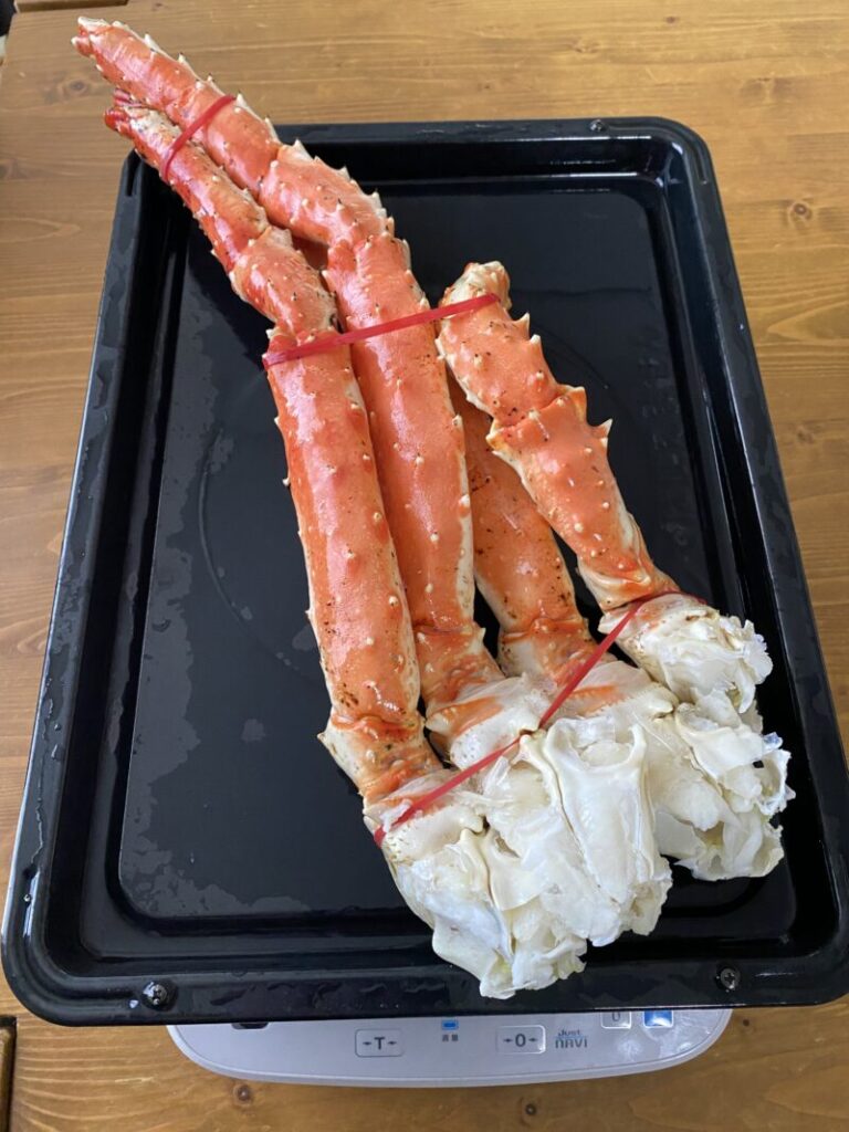 かに本舗のタラバガニ6L肩脚